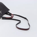 Vivienne Westwood Hand Bag Leather Dark Brown Silver Auth 209156A-8
