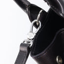 Vivienne Westwood Hand Bag Leather Dark Brown Silver Auth 209156A-18