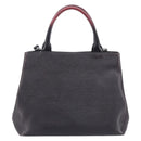 Vivienne Westwood Hand Bag Leather Dark Brown Silver Auth 209156A-2