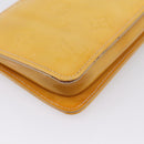 LOUIS VUITTON Monogram Vernis Lexington Pouch Beige M91010 LV Auth 209163A-17