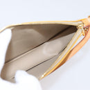 LOUIS VUITTON Monogram Vernis Lexington Pouch Beige M91010 LV Auth 209163A-20
