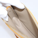 LOUIS VUITTON Monogram Vernis Lexington Pouch Beige M91010 LV Auth 209163A-21