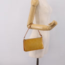 LOUIS VUITTON Monogram Vernis Lexington Pouch Beige M91010 LV Auth 209163A-22