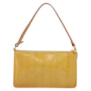 LOUIS VUITTON Monogram Vernis Lexington Pouch Beige M91010 LV Auth 209163A-2