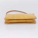 LOUIS VUITTON Monogram Vernis Lexington Pouch Beige M91010 LV Auth 209163A-5