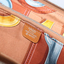 HERMES Azap Long Silk In Long Wallet Leather Brown Silver Auth 209171-18