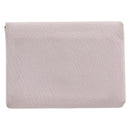 HERMES Calvi Duo Coin Purse Leather Pink Silver Auth 209175-2