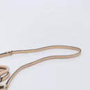 Miu Miu Madras Hand Bag Leather 2way Pink Gold Tone Auth 209180A-11