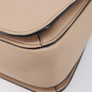 Miu Miu Madras Hand Bag Leather 2way Pink Gold Tone Auth 209180A-14