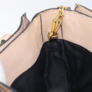 Miu Miu Madras Hand Bag Leather 2way Pink Gold Tone Auth 209180A-24