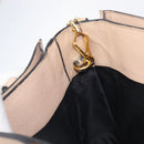 Miu Miu Madras Hand Bag Leather 2way Pink Gold Tone Auth 209180A-25