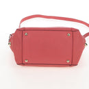 Chloe Hand Bag Leather 2way Pink Gold Tone Auth 209182A-12