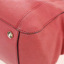 Chloe Hand Bag Leather 2way Pink Gold Tone Auth 209182A-16