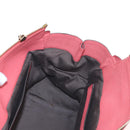 Chloe Hand Bag Leather 2way Pink Gold Tone Auth 209182A-23