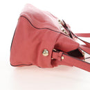 Chloe Hand Bag Leather 2way Pink Gold Tone Auth 209182A-5