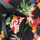 Miu Miu Backpack Canvas Multicolor Silver Auth 209185M-18