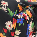 Miu Miu Backpack Canvas Multicolor Silver Auth 209185M-19
