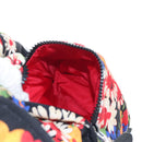 Miu Miu Backpack Canvas Multicolor Silver Auth 209185M-22