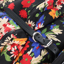 Miu Miu Backpack Canvas Multicolor Silver Auth 209185M-23