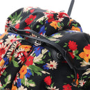 Miu Miu Backpack Canvas Multicolor Silver Auth 209185M-25