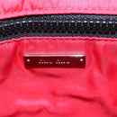Miu Miu Backpack Canvas Multicolor Silver Auth 209185M-26