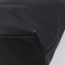 Salvatore Ferragamo Gancini Tote Bag PVC Leather Black Auth 209186-12