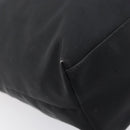 Salvatore Ferragamo Gancini Tote Bag PVC Leather Black Auth 209186-13