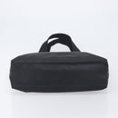 Salvatore Ferragamo Gancini Tote Bag PVC Leather Black Auth 209186-9