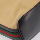 GUCCI Shoulder Bag Canvas Beige Gold Tone 001 4288 Auth 209187-11