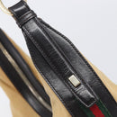 GUCCI Shoulder Bag Canvas Beige Gold Tone 001 4288 Auth 209187-15