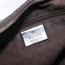 GUCCI Shoulder Bag Canvas Beige Gold Tone 001 4288 Auth 209187-18
