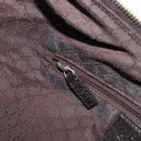 GUCCI Shoulder Bag Canvas Beige Gold Tone 001 4288 Auth 209187-22