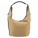 GUCCI Shoulder Bag Canvas Beige Gold Tone 001 4288 Auth 209187-3