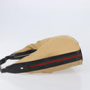 GUCCI Shoulder Bag Canvas Beige Gold Tone 001 4288 Auth 209187-5