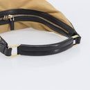 GUCCI Shoulder Bag Canvas Beige Gold Tone 001 4288 Auth 209187-7