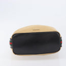 GUCCI Shoulder Bag Canvas Beige Gold Tone 001 4288 Auth 209187-9
