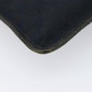 GUCCI GG Canvas Shoulder Bag Black Silver 27639 Auth 209188-13