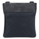 GUCCI GG Canvas Shoulder Bag Black Silver 27639 Auth 209188-2