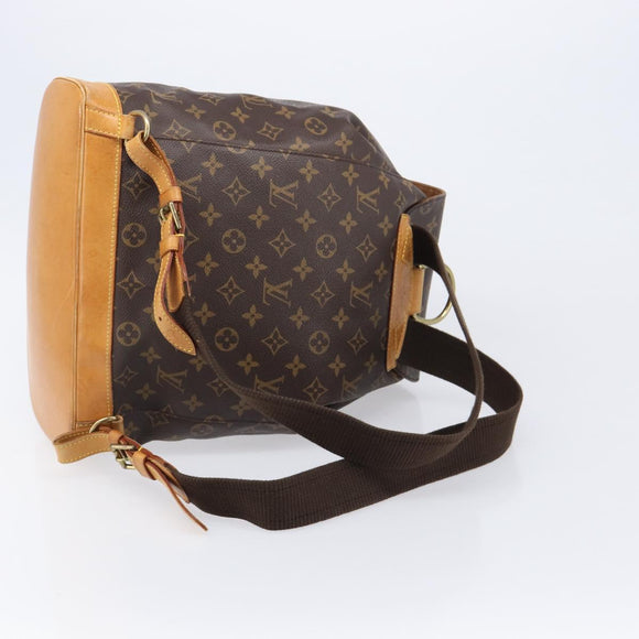 LOUIS VUITTON Monogram Montsouris GM Backpack M51135 LV Auth 209210A