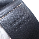 Christian Dior Saddle Waist Bag Leather Black Gold Tone Auth 209213A-22