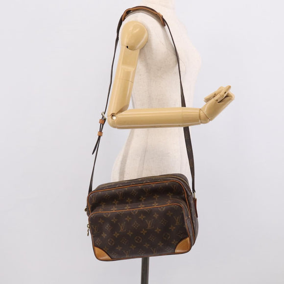 LOUIS VUITTON Monogram Nile Shoulder Bag M45244 LV Auth 209223