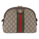 GUCCI GG Marmont Ophidia WebSherry Line Shoulder Bag PVC 499621 Auth 209226-2