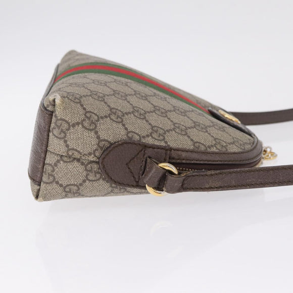 GUCCI GG Marmont Ophidia WebSherry Line Shoulder Bag PVC 499621 Auth 209226