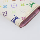 LOUIS VUITTON Monogram Multicolor Multicles 4 Key Case White M60043 Auth 209229-11