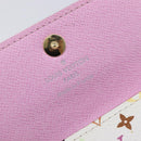 LOUIS VUITTON Monogram Multicolor Multicles 4 Key Case White M60043 Auth 209229-15