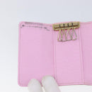 LOUIS VUITTON Monogram Multicolor Multicles 4 Key Case White M60043 Auth 209229-20