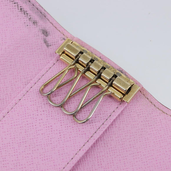 LOUIS VUITTON Monogram Multicolor Multicles 4 Key Case White M60043 Auth 209229