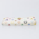 LOUIS VUITTON Monogram Multicolor Multicles 4 Key Case White M60043 Auth 209229-7