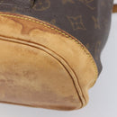 LOUIS VUITTON Monogram Montsouris MM Backpack M51136 LV Auth 209233-12