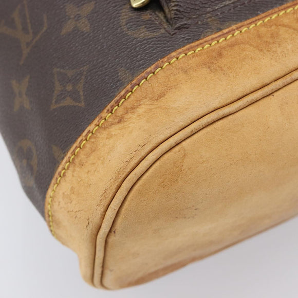 LOUIS VUITTON Monogram Montsouris MM Backpack M51136 LV Auth 209233